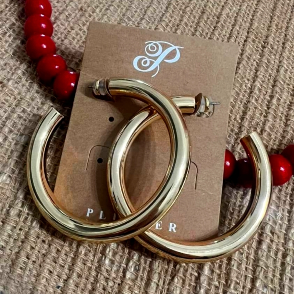 Gold Hoop Earrings